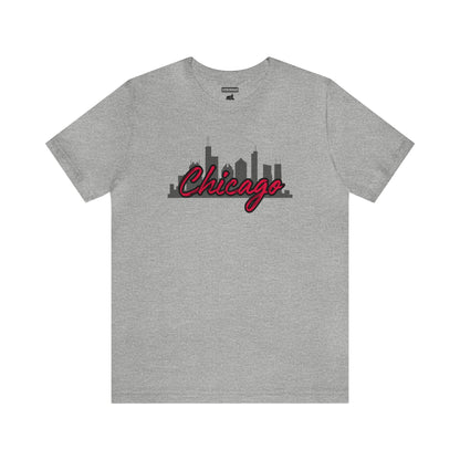 Chicago Skyline Basketball Tee