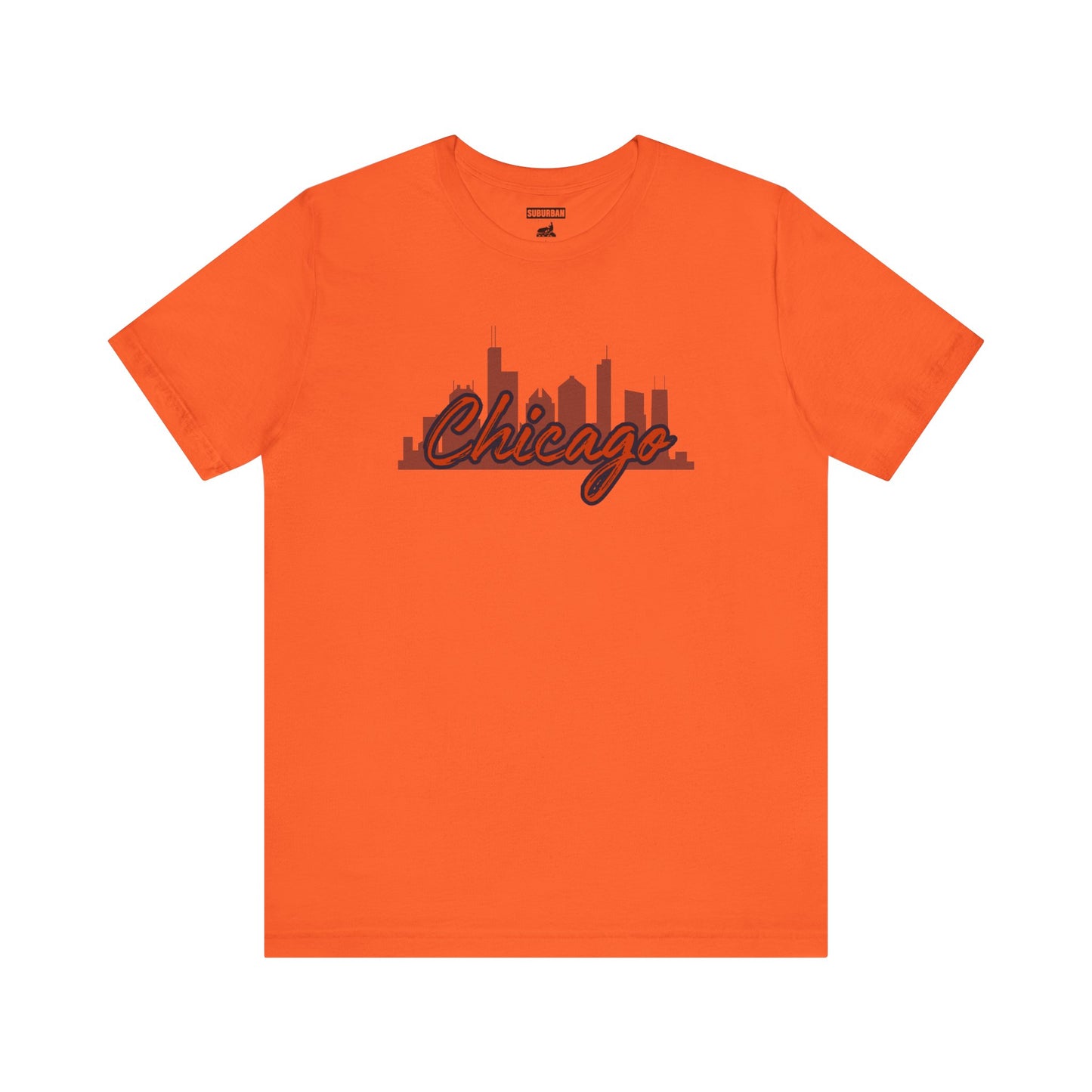 Chicago Skyline Football Tee