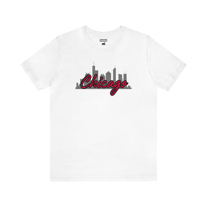 Chicago Skyline Basketball Tee