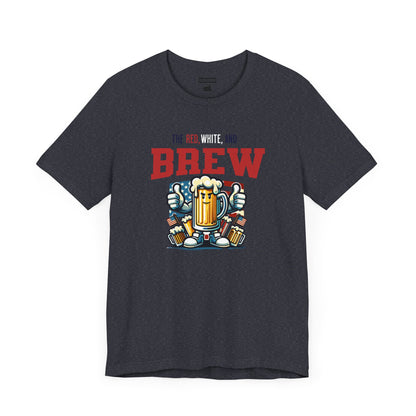 Red, White, & Brew Tee
