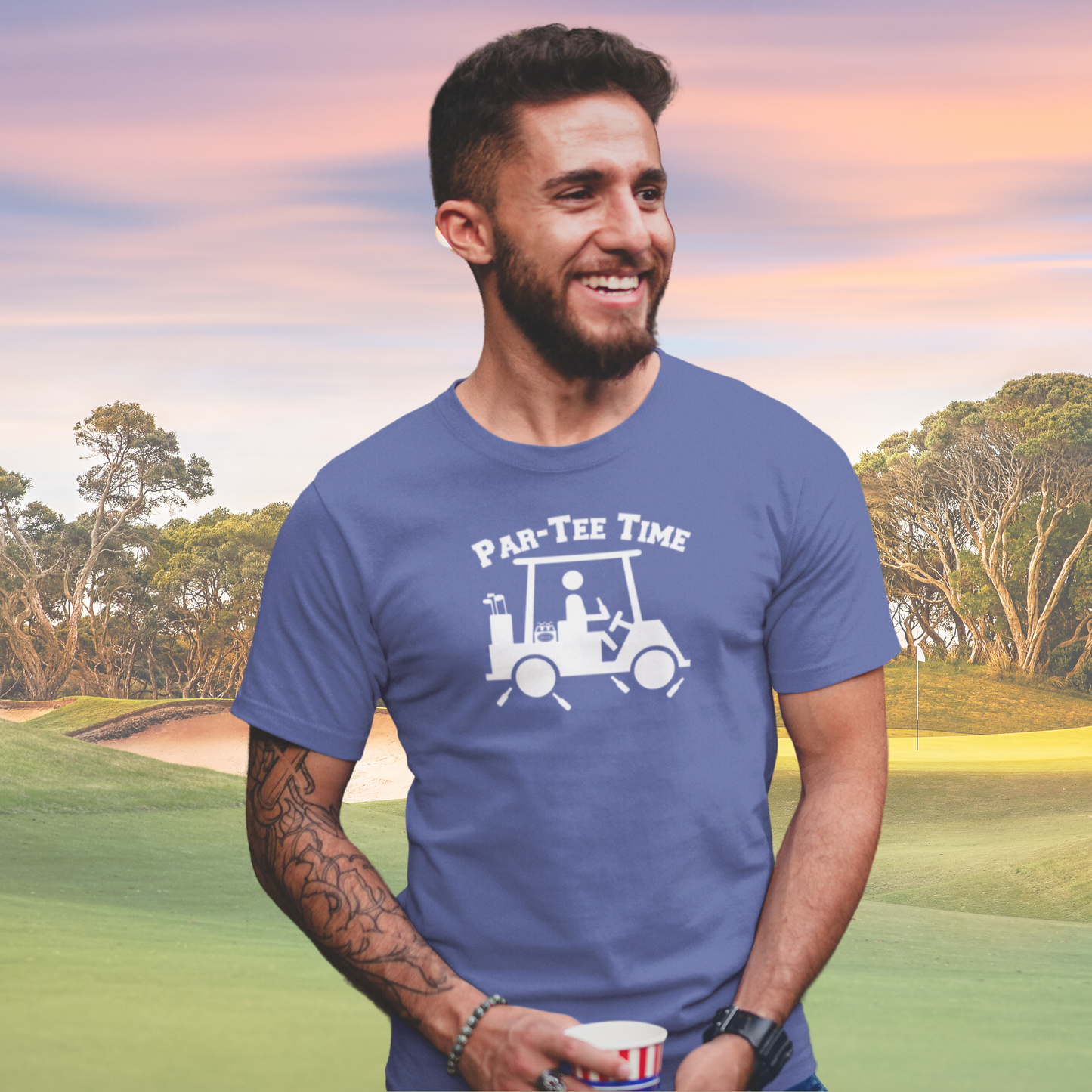 Par-Tee Time Golf Tee