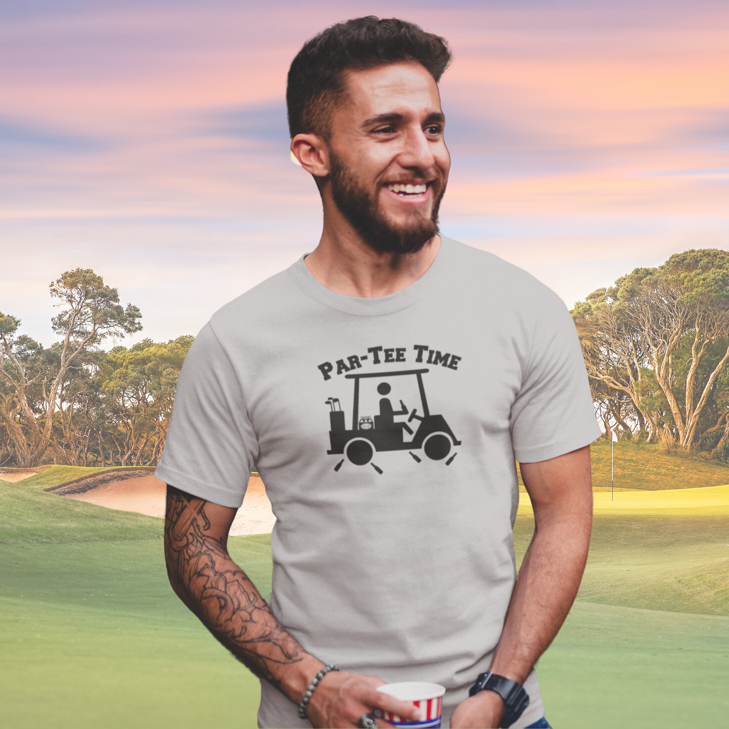 Par-Tee Time Golf Tee