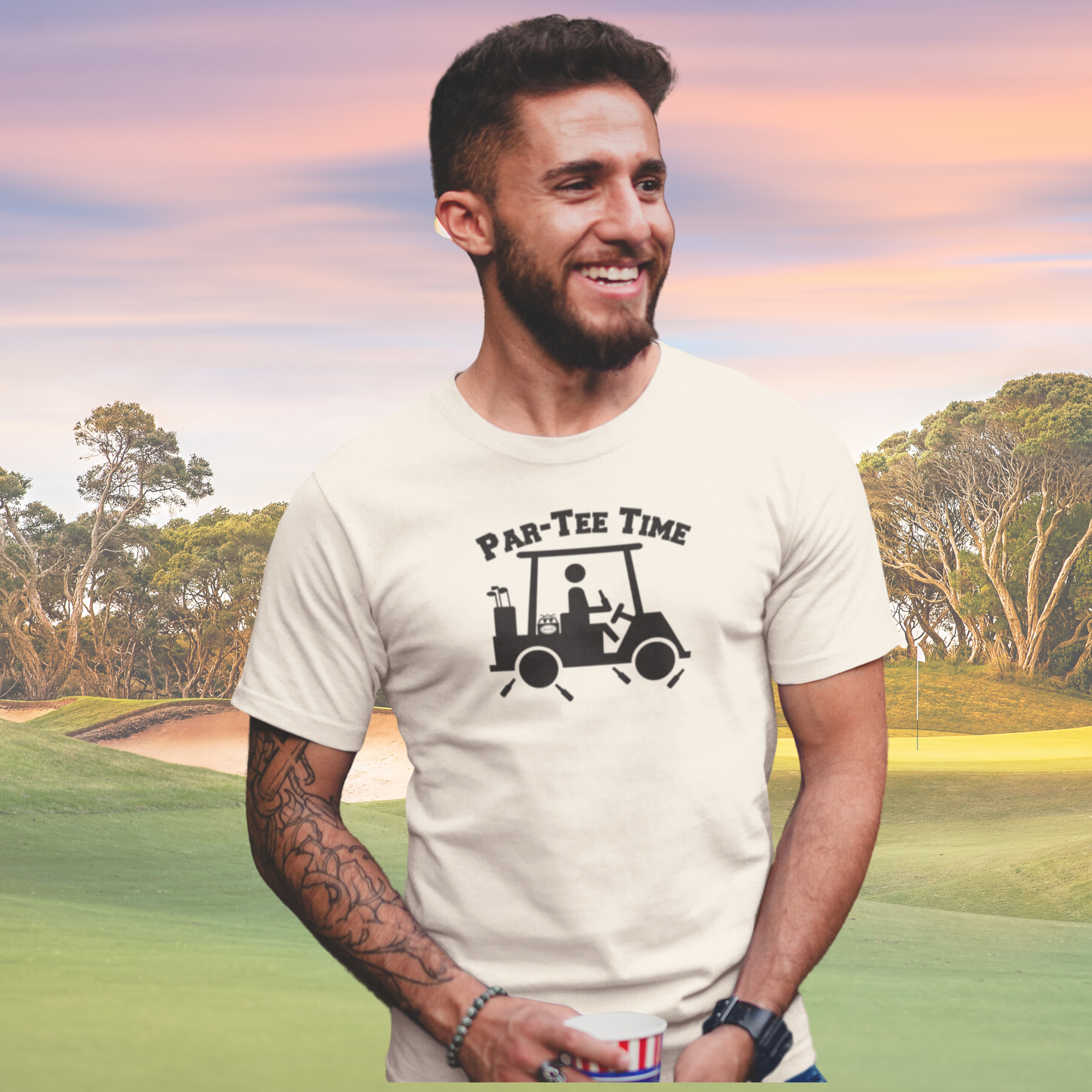 Par-Tee Time Golf Tee