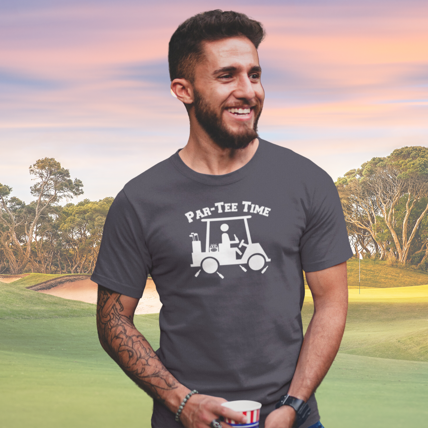 Par-Tee Time Golf Tee