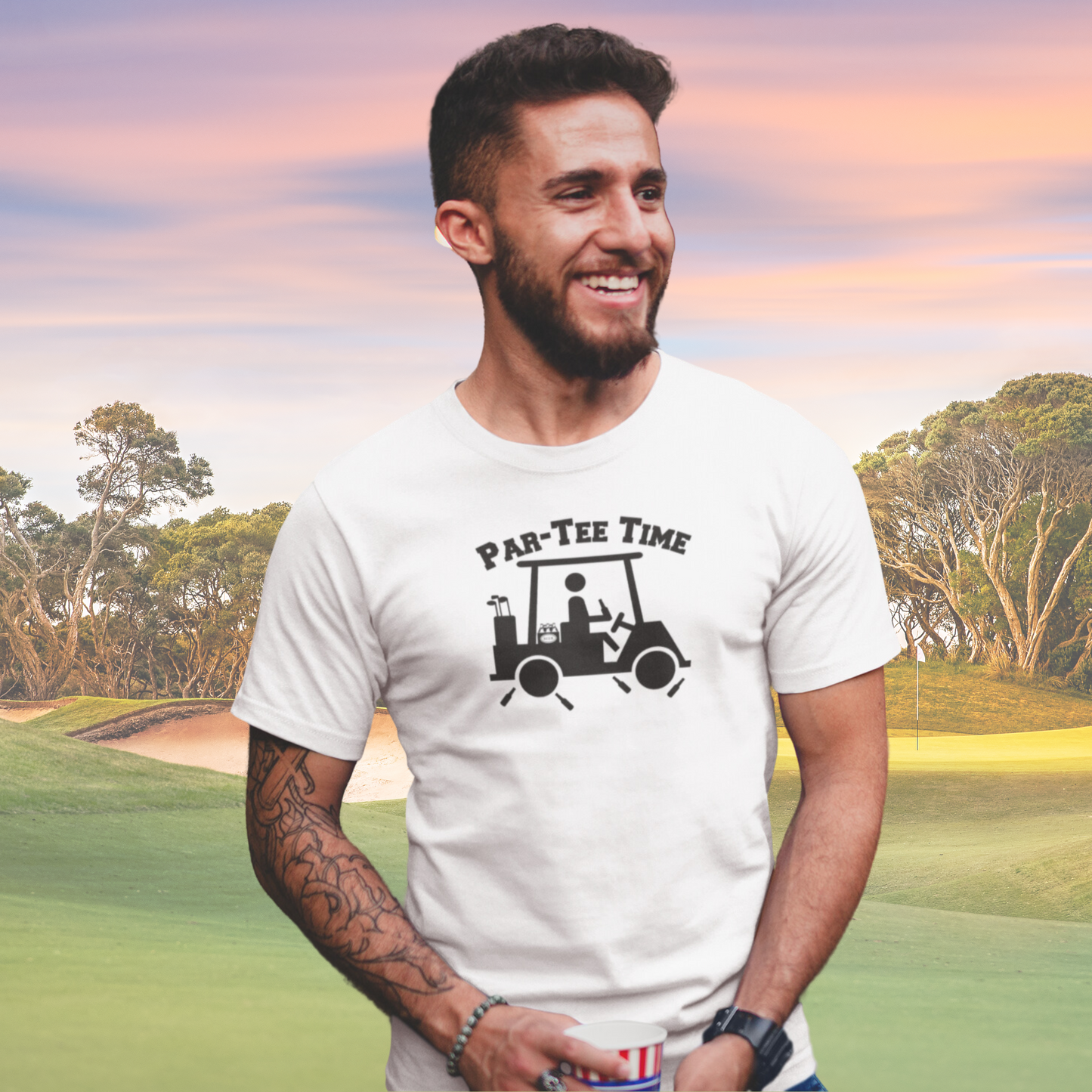 Par-Tee Time Golf Tee