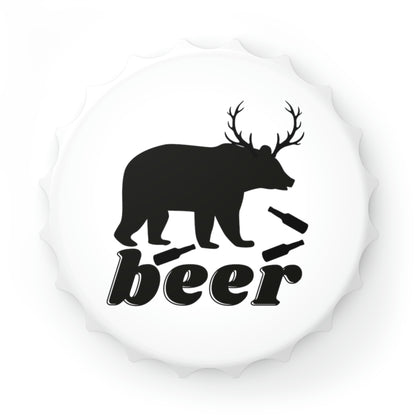 Bear + Deer = Beer Bottle Opener