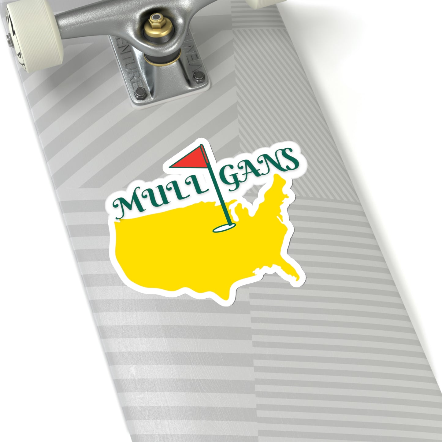 Mulligans Golf Sticker