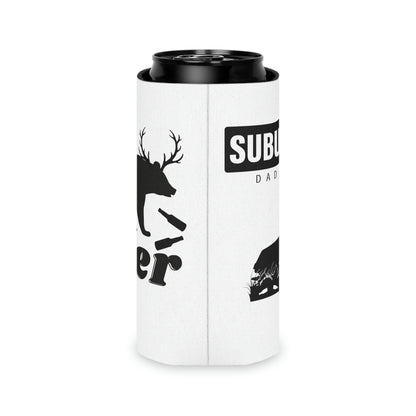 Bear + Deer = Beer Can Koozie